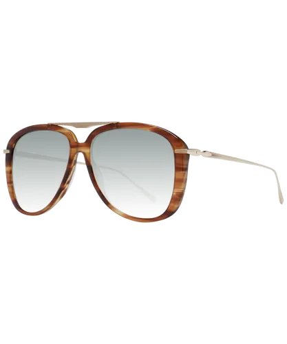 Scotch & Soda Mens Gradient Aviator Sunglasses - Brown - One