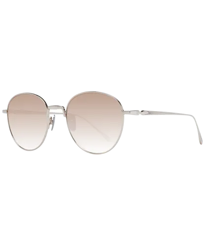 Scotch & Soda Mens Stainless Steel Oval Sunglasses - Gold - One