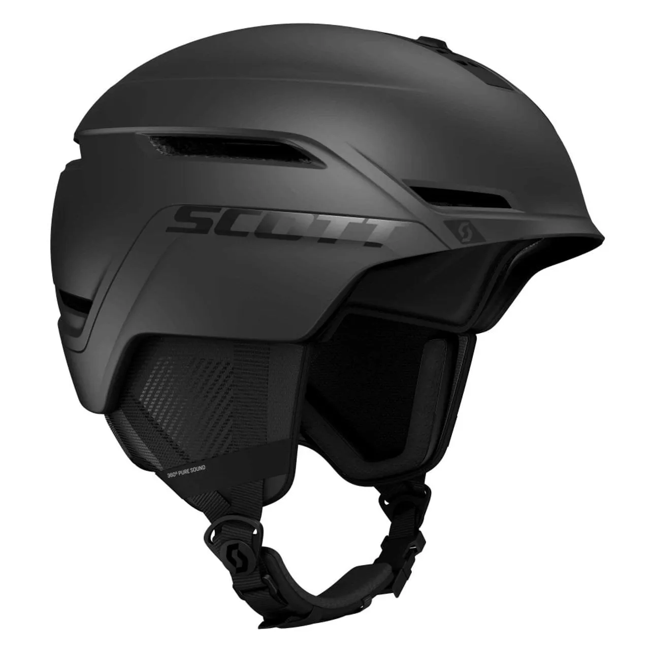 Scott Symbol 2 Plus Ski Helmet: Black: M Size: M, Colour: Black