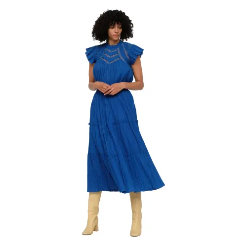 Sea NY , Paco Ruffle Skirt ,Blue female, Sizes: