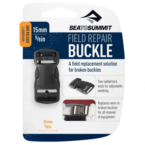 Sea to Summit - Field Repair Buckle - Strap buckle size 15 mm, black