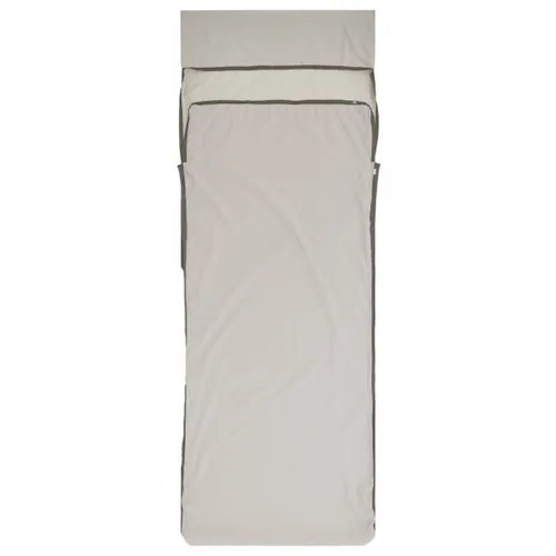 Sea to Summit - Silk Blend Sleeping Bag Liner Rectangular - Travel sleeping bag size Universal, grey