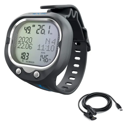SEAC Screen, Scuba Wrist Dive Computer for 1 or 2 mixes and