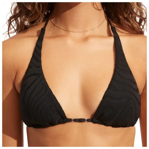 Seafolly - Women's Secondwave Longline Slide Tri - Bikini top