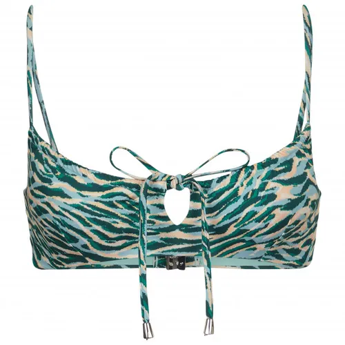 Seafolly - Women's Wild at Heart Drawstring Neck Bralette - Bikini top
