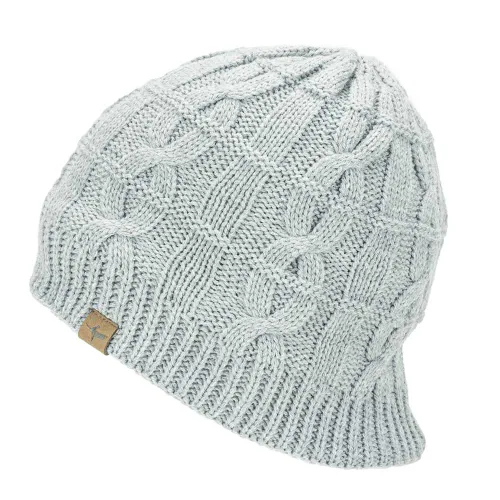Sealskinz Cold Weather Cable Knit Waterproof Beanie (Grey Marl)