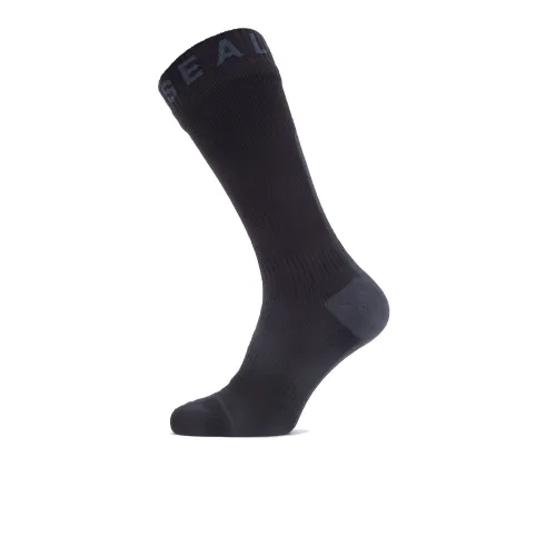 Sealskinz Waterproof All Weather Mid Length Socks with Hydrostop - SS24