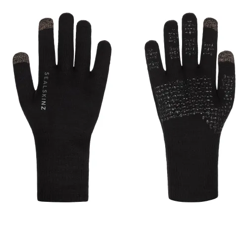 Sealskinz Waterproof All Weather Ultra Grip Knitted Gloves - AW23