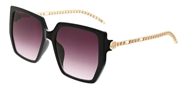Sean John SJS2022 001 Women's Sunglasses Black Size 57