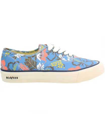 Seavees Legend Beachcomber Mens Blue Shoes Canvas (archived)