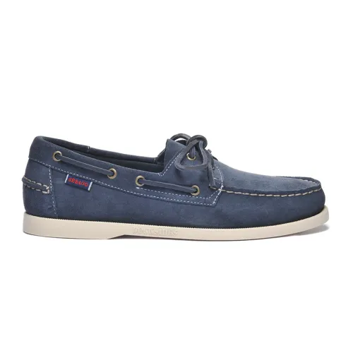 Sebago , Authentic Docksides for Yacht and Waves ,Blue male, Sizes: