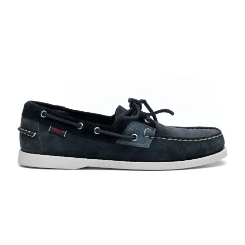 Sebago , Men Shoes Loafer Blue Ss23 ,Blue male, Sizes: