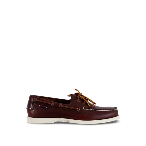 Sebago , Suede Boat Moccasin Sneakers ,Brown male, Sizes: