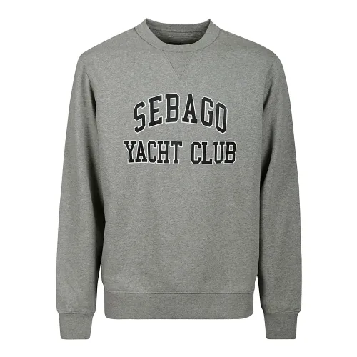 Sebago , Sweatshirts ,Gray male, Sizes: