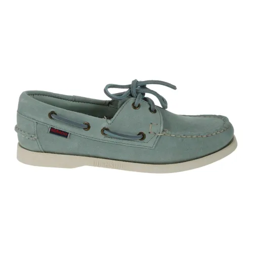 Sebago , Women Shoes Loafer Green Ss23 ,Green female, Sizes:
