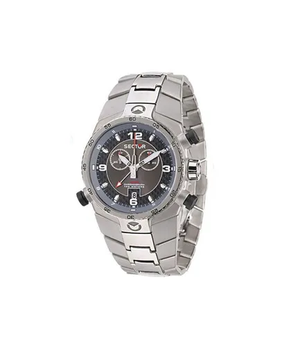 Sector Mens : Elegance Chrono Watch - Silver Stainless Steel - One Size