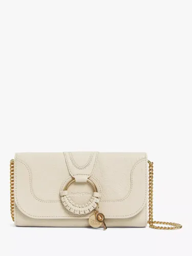 See By ChloÃ© Hana Large Leather Chain Purse - Cement Beige - Female