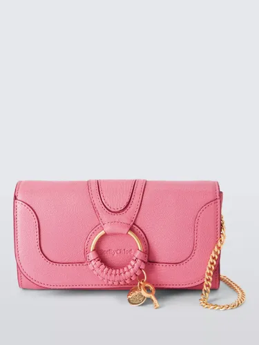 See By ChloÃ© Hana Large Leather Chain Purse - Pushy Pink - Female