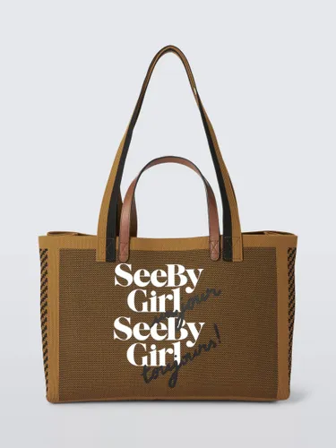See By ChloÃ© See By Girl Un Jour Tote, Olive - Olive - Female