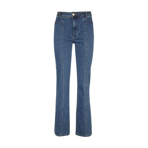 See by Chloé , Blue Denim Jeans for Women ,Blue female, Sizes: