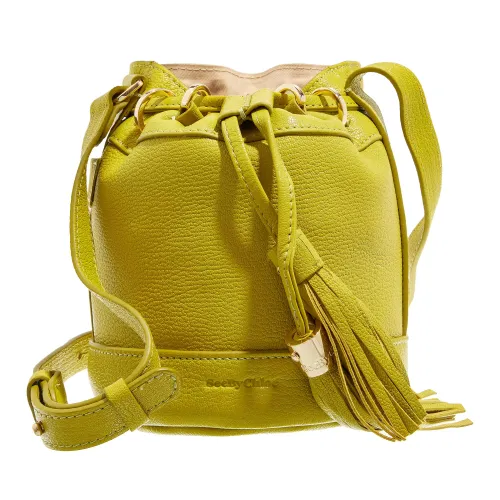 See By Chloé Crossbody Bags - Small Vicki Bucket Bag - green - Crossbody Bags for ladies