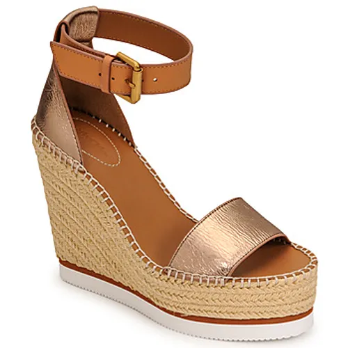 See by Chloé  GLYN SB26152  women's Espadrilles / Casual Shoes in Gold