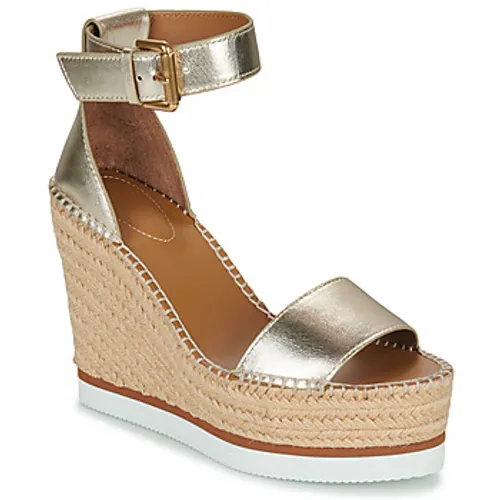 See by Chloé  GLYN SB26152  women's Espadrilles / Casual Shoes in Gold