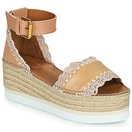 See by Chloé  GLYN SB38151A  women's Espadrilles / Casual Shoes in Beige