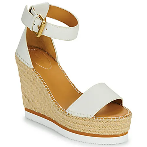 See by Chloé  GLYN  women's Espadrilles / Casual Shoes in White