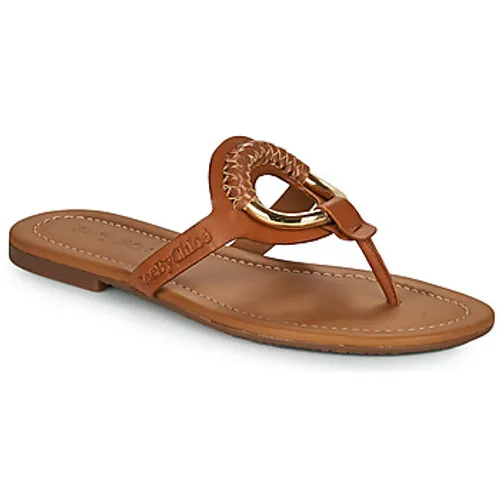 See by Chloé  HANA SB38111A  women's Flip flops / Sandals (Shoes) in Brown