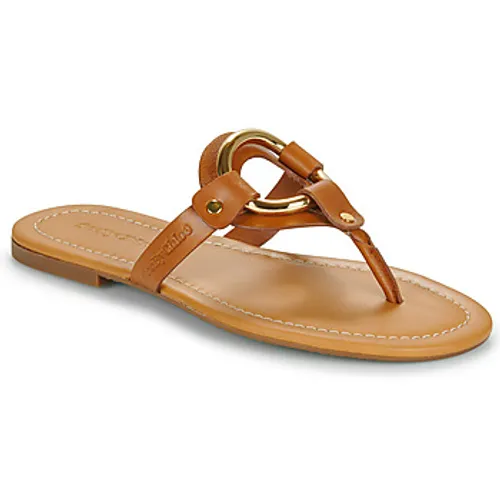 See by Chloé  HANA  women's Flip flops / Sandals (Shoes) in Brown