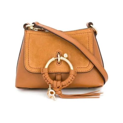 See by Chloé , Joan Tote - Brown Cross Body Bag ,Brown female, Sizes: ONE SIZE