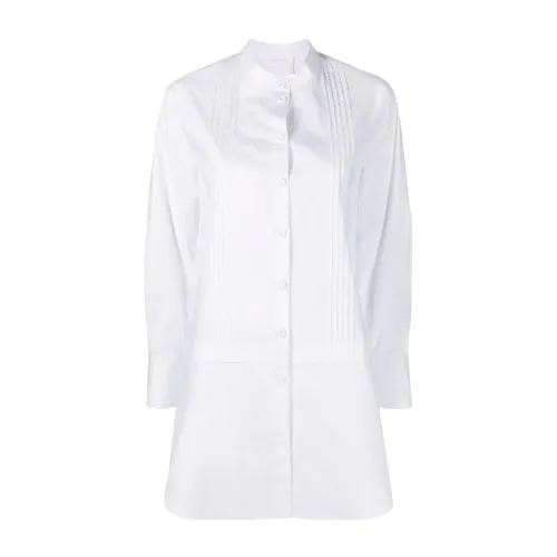 See by Chloé , Long sleeve cotton shirt ,White female, Sizes: