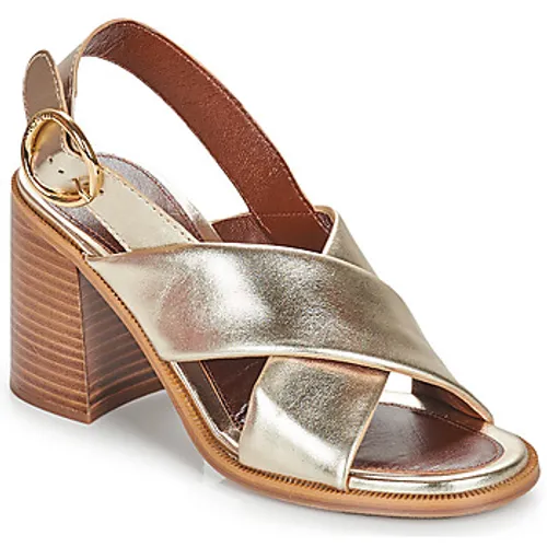 See by Chloé  LYNA  women's Sandals in Gold