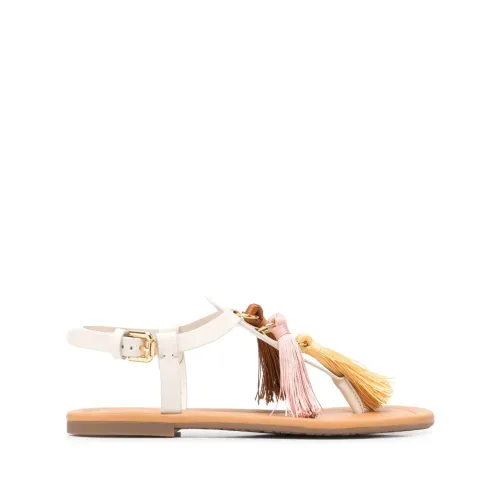 See by Chloé , Summer Flats Sandals ,Brown female, Sizes: