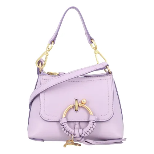 See by Chloé , Women's Bags Handbag Lillac Ss24 ,Purple female, Sizes: ONE SIZE