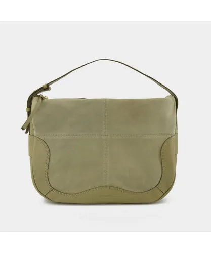 See By Chloé Womens Hana Hobo Bag - See By Chloe - Pottery Green - Leather - Khaki - One Size