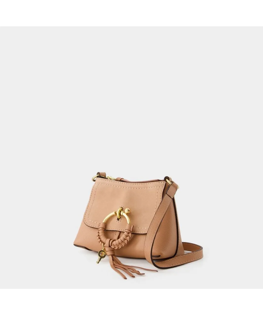 See By Chloé Womens Joan Mini Crossbody - - Leather - Coffee Pink Calf Leather - One Size