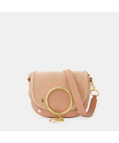 See By Chloé Womens Mara Crossbody - - Leather - Coffee Pink Calf Leather - One Size