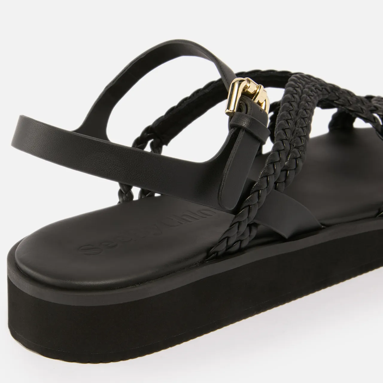 See By Chloé Women's Sansa Faux Leather Sandals