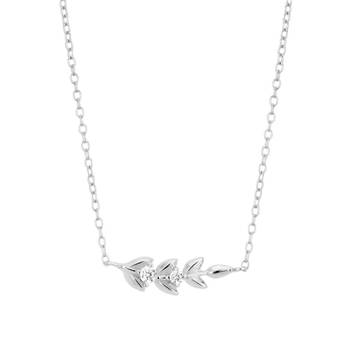 Seek + Find Grow Silver Necklace - 45cm