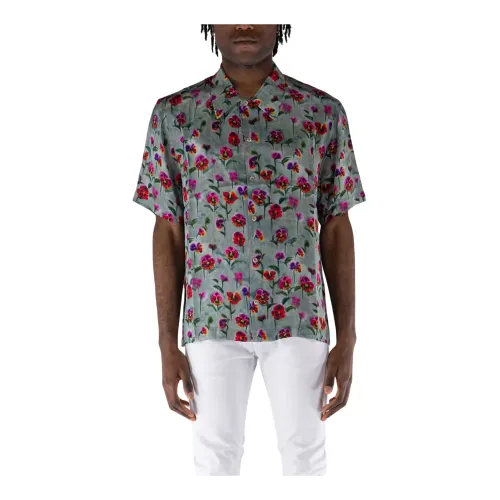 Séfr , Blurred Flowers Shirt ,Multicolor male, Sizes: