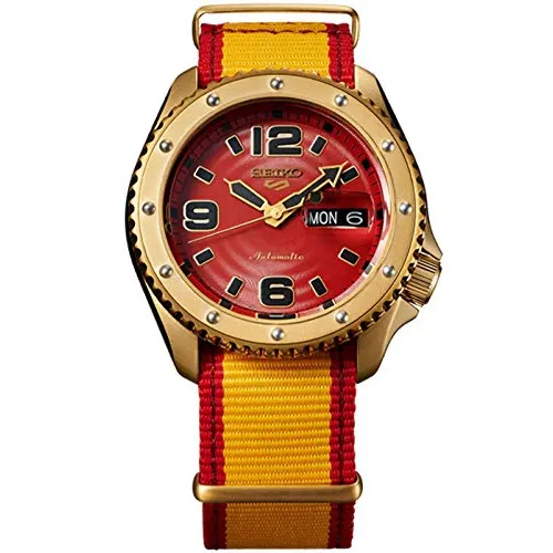 Seiko , Limited Edition Street Fighter Automatic Watch ,Red male, Sizes: ONE SIZE