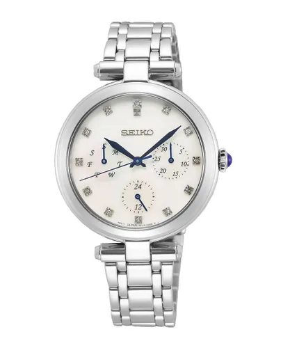 Seiko WoMens Silver Watch SKY663P1 Stainless Steel - One Size