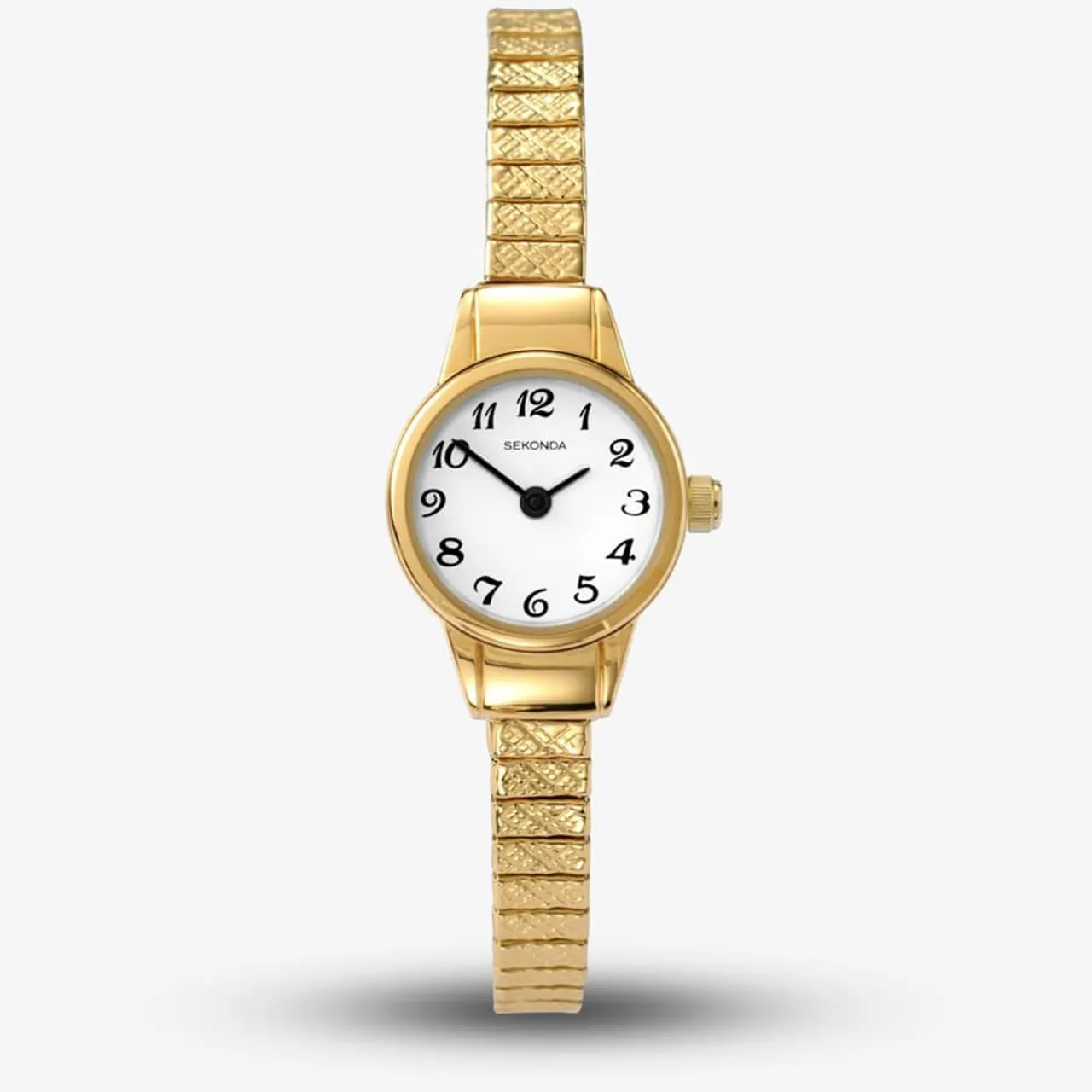 Sekonda Easy Reader Gold Plated Expandable Watch 4474