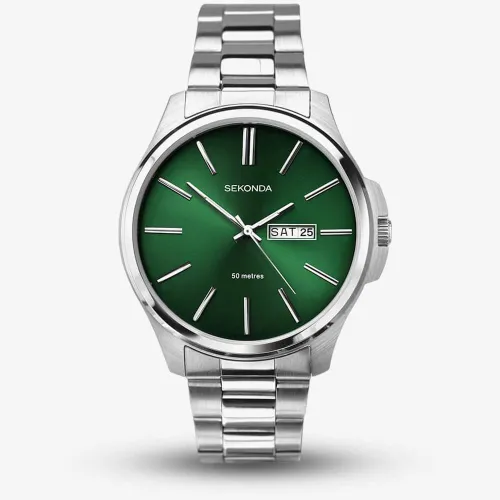Sekonda Jones Classic Green Dial Watch 30152