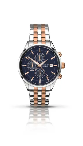 Sekonda Men's Quartz Watch with Blue Dial Chronograph