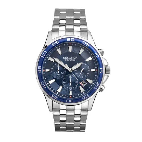 Sekonda Men's Quartz Watch with Chronograph Display and