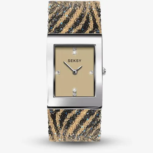 Sekonda Seksy Rocks Zebra Glitter Watch 2852