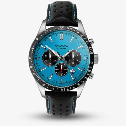 Sekonda Sports Velocity Blue Dial Chronograph Watch 30019